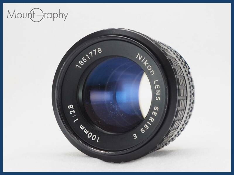 ★実用美品★ NIKON ニコン SERIES E 100mm F2.8 ★完動品★同梱可 #i5953