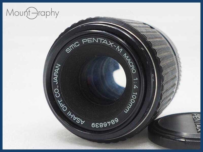 ★実用美品★ PENTAX ペンタックス SMC PENTAX-M 100mm F4 ★完動品★同梱可 前キャップ付 #i6097