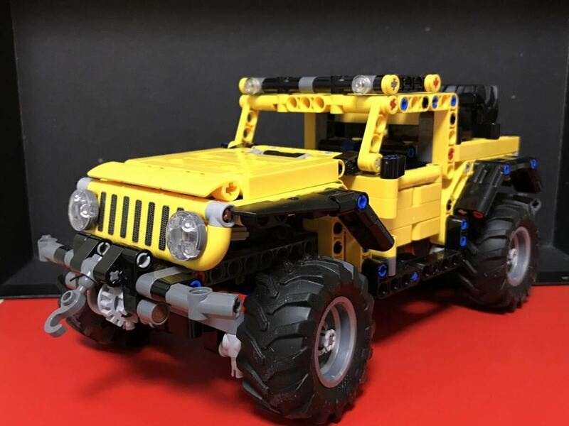 レゴ LEGO テクニック 2021年 42122 Jeep Wrangler ジャンク　まとめて取引き可　大量出品中