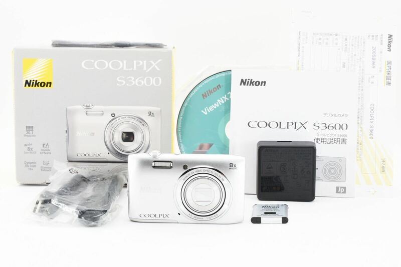 ★極上美品★ニコン Nikon COOLPIX S3600 L392S1400