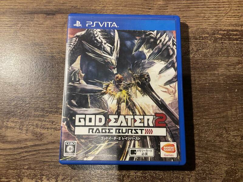 【ジャンク】PS Vita GOD EATER2 RAGE BURST(ゴッドイーター2 レイジバースト)