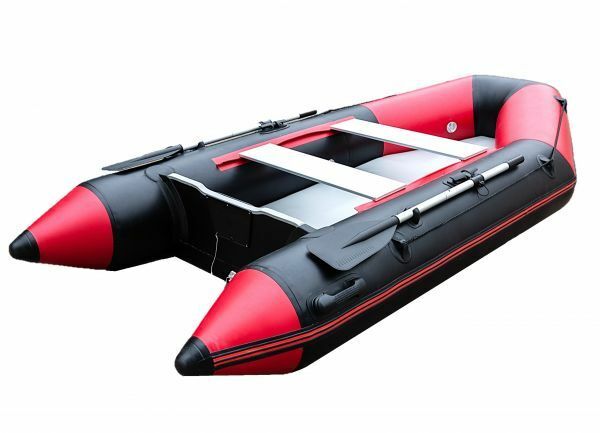 ◆V型船底 船底補強仕様◆長さ3m 幅ワイド1.5m仕様のパワーボート 4人乗り 赤!船外機装着も可!フィッシング ゴムボート インフレータブル