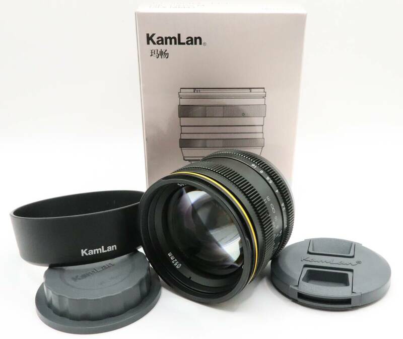 ★極上品★　カムラン KAMLAN 50mm F1.1 M43 マイクロフォーサーズ #280