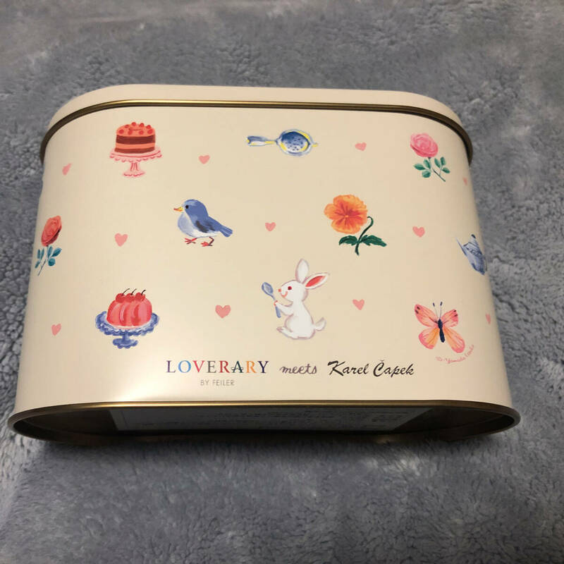 LOVERARY BY FEILER ラブラリー バイ フェイラー　カレルチャペック 紅茶　コラボ　缶　のみ