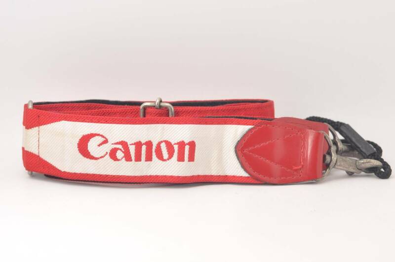 キャノン Canon CPS 38mm プロストラップ 紅白 カメラ ストラップ L1402＃Z000