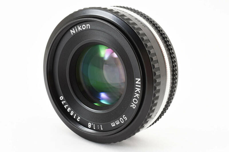 ★美品★ ニコン Nikon Ai-S Nikkor 50mm F1.8 A1400＃1180