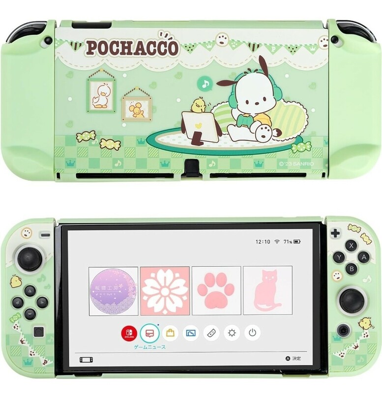 YOCORE Nintendo SwitchOLEDカバー Swicth有機EL対応 カバー switchOledカバー ニンテンドースイッチ有機EL対応 PC製 全面保護 薄型 傷防止