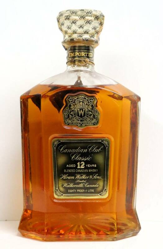 ◎未開栓◎Canadian Club Classic カナディアンクラブ クラシック 12年 1000ml 40% カナディアンウイスキー◎5797-3