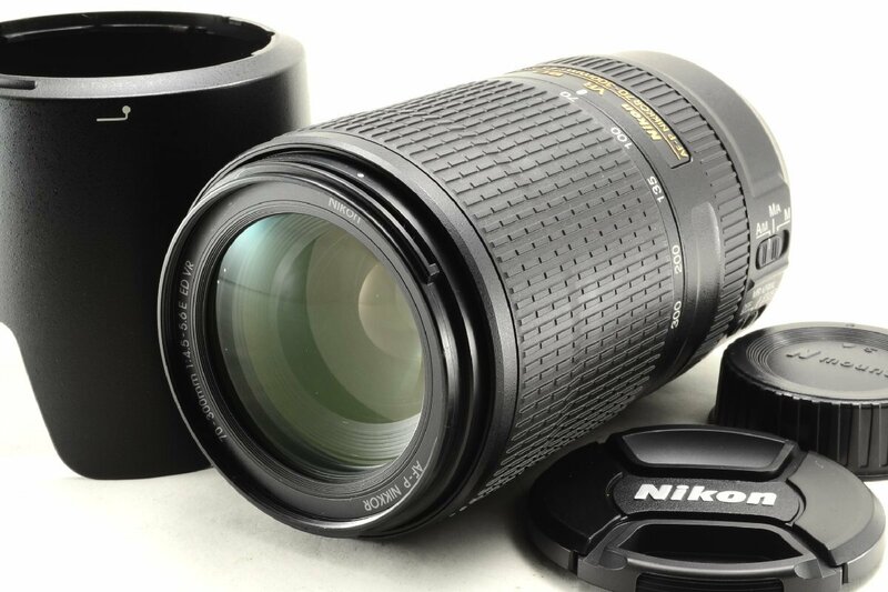 【美品】Nikon ニコン AF-P NIKKOR 70-300mm F4.5-5.6E ED VR / 使用感少 #4366