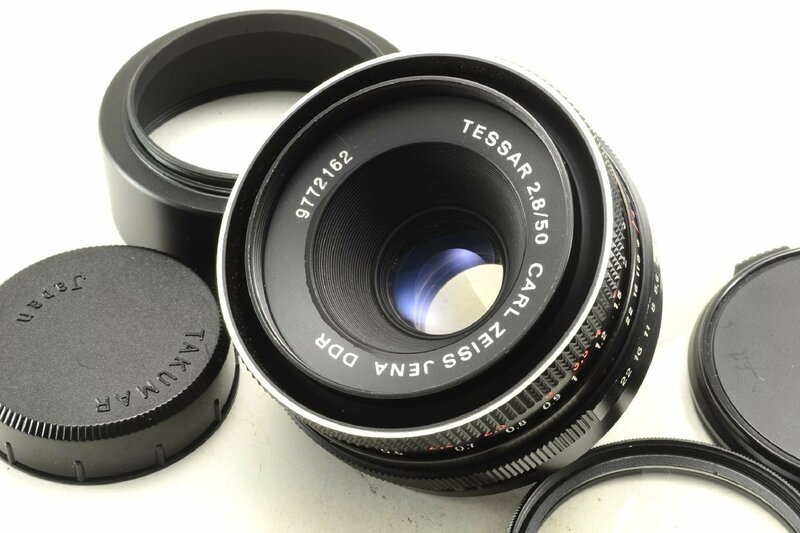 【実用品】CARL ZEISS JENA DDR TESSAR 50mm F2.8 / M42マウント #3793