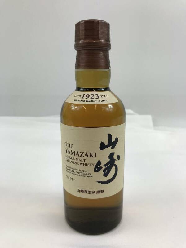 未開栓 山崎 180ml ミニボトル NV ウィスキー ジャパニーズ 43％ ＃200693-13