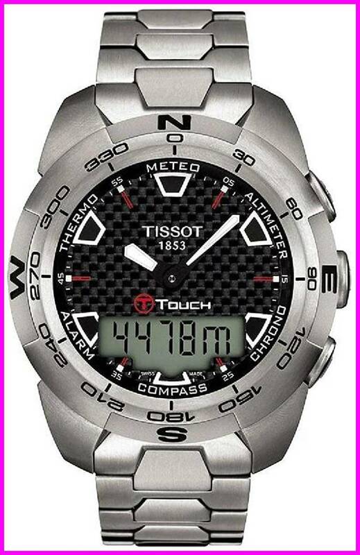【ティソ TISSOT 】T-Touch Expert チタン合金 Titanium メンズ T0134204420100