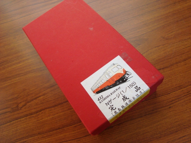 新品未使用 超貴重 赤い電車 鹿島鉄道 キハ432 M車 KASHIMA RAILWAY ダイキャストモデル