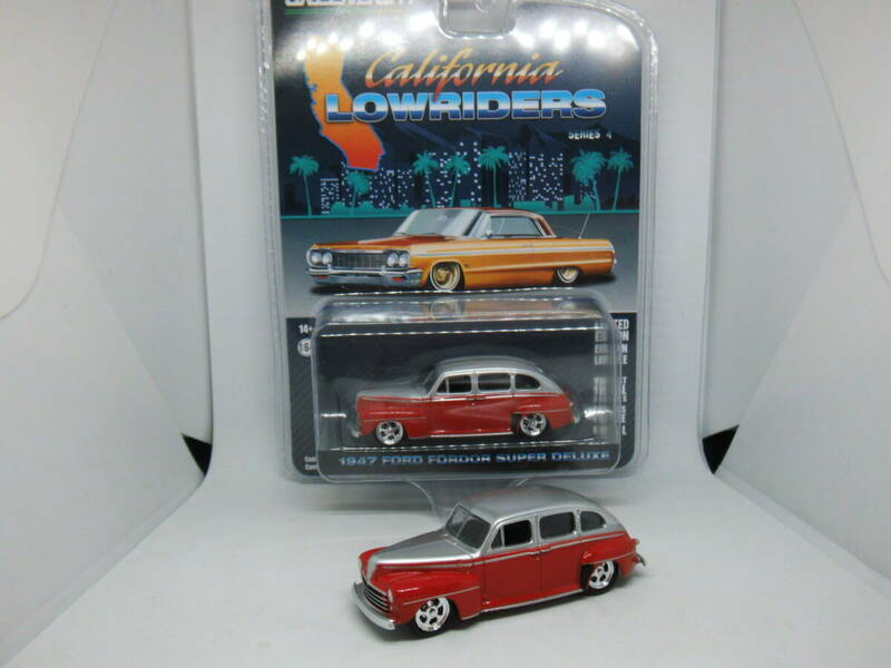 GREENLIGHT CALIFORNIA LOWRIDERS SERIES 4 1947 FORD FORDOR SUPER DELUXE カリフォルニアローライダー4 1947 フォード デラックス