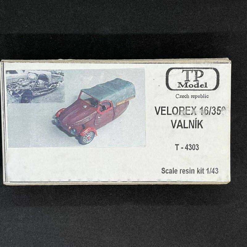 1/43 チェコ製 レジンキット VELOREX 16/350 VALNIK TP MODELS ベロレックス