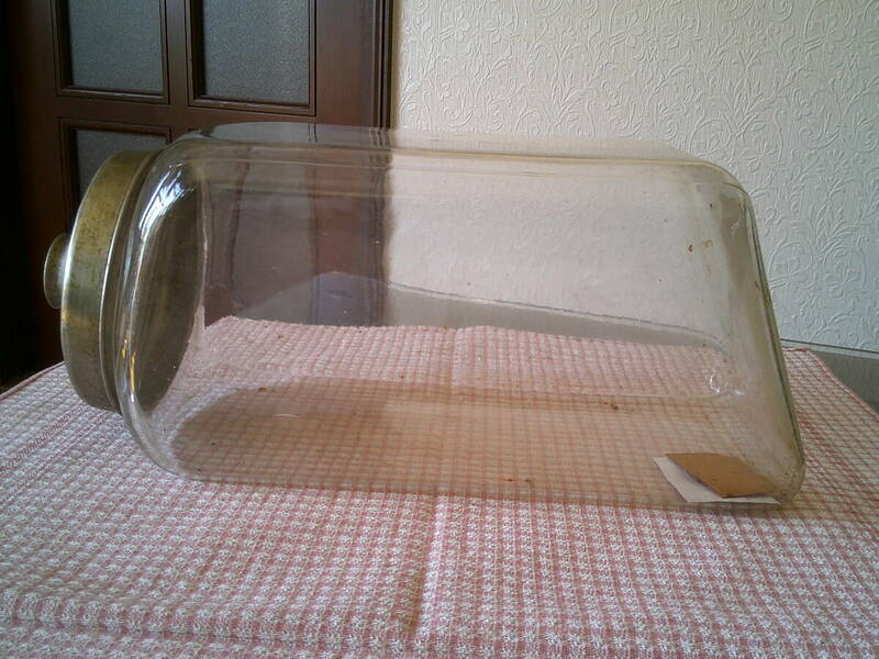 ②　松本市発　昭和レトロ　駄菓子　古いガラス瓶　ガラス瓶　アルミ蓋　サイズは画像9、10の通りです