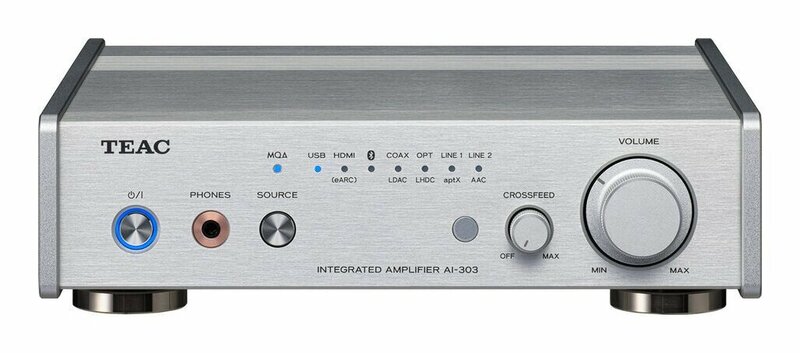 ★TEAC AI-303-S デスクトップオーディオ・アンプ Bluetooth USB入力搭載 ハイレゾ再生対応★新品送料込