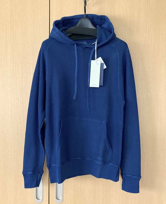 2.3万■ インディゴ■ Saturdays NYC / ndigo Dyed Ditch Pull Parka / Sサイズ / サタデーズ サーフ インディゴ スウェット プル パーカー