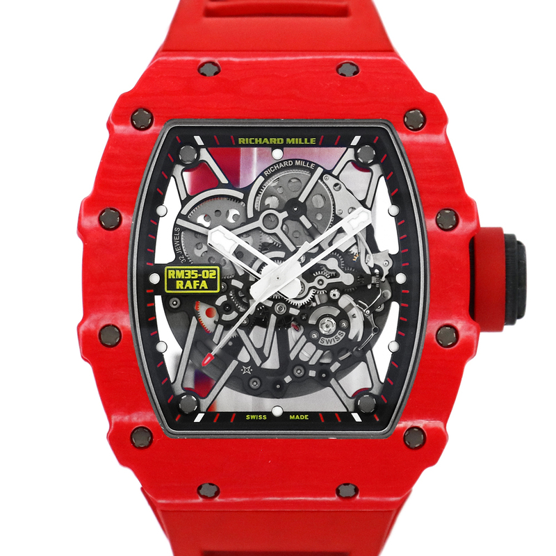 リシャールミル（RICHARD MILLE）RM35-02 FQ RAFAEL NADAL ラファエル・ナダル レッドTPTクォーツ 腕時計 メンズ