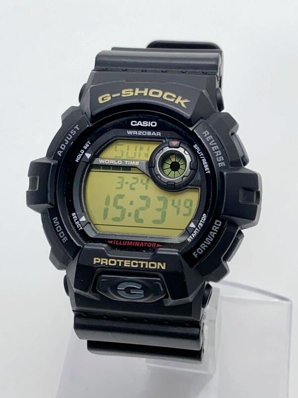 T978 極美品 CASIO カシオ G-SHOCK ジーショック G-8900 メンズ 腕時計 デジタル ラバーベルト