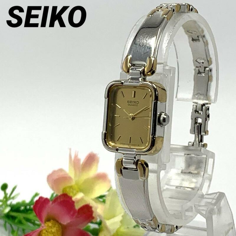 988 SEIKO セイコー レディース 腕時計 新品電池交換済 クオーツ式 人気 希少 ビンテージ レトロ アンティーク