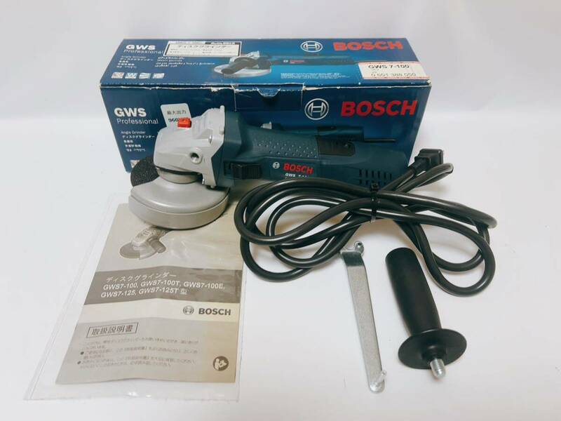 Bosch Professional(ボッシュ) 100mmディスクグラインダー[GWS7-100]