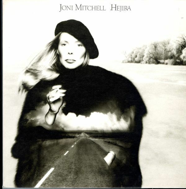 USオリジLP！SRC刻印 エンボス加工 Joni Mitchell / Hejira 76年【Asylum / 7E-1087】ジョニ・ミッチェル Jaco Pastorius , Neil Young