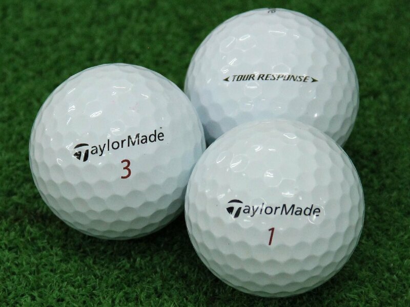 ABランク テーラーメイド TaylorMade TOUR RESPONSE ホワイト 2020年モデル 20個 球手箱 ロストボール