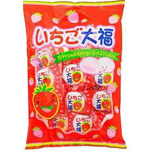 いちご大福(マシュマロ）165ｇ＝約28個（やおきん）【レターパック可能】