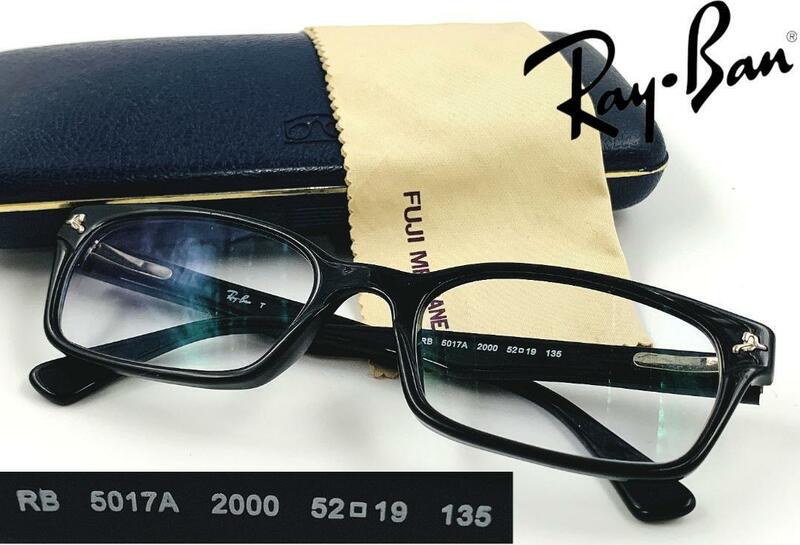 Ray Ban レイバン RB 5017A 2000 度入り 眼鏡 メガネフレーム ドラゴンアッシュＫＪ 降谷建志氏着用モデル ケース付き