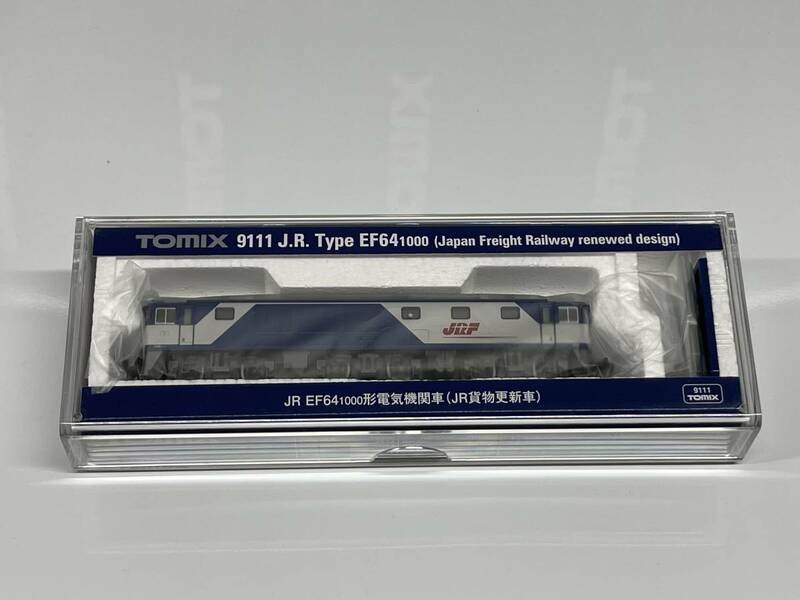 TOMIX トミックス JR 貨物 EF 64 1000 番台 JR 貨物 更新車 JRF ロゴ 牛乳 パック 色 品番 9111 
