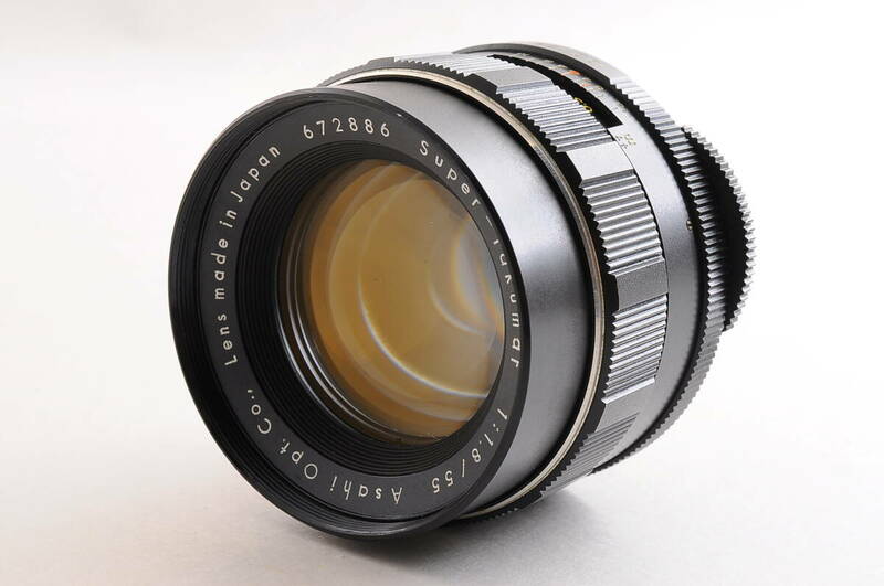ペンタックス PENTAX Super TAKUMAR 55mm F/1.8 マニュアルフォーカス フィルムカメラ レンズ @3010