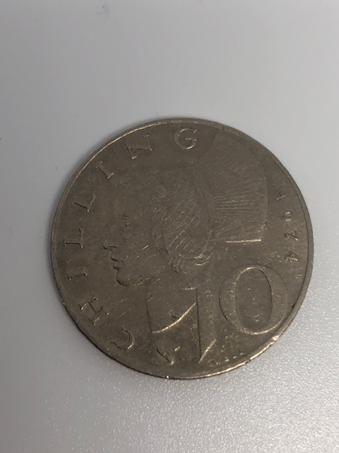 オーストリア 10シリング ・貨幣・硬貨・アンティークコイン・世界 ヨーロッパ