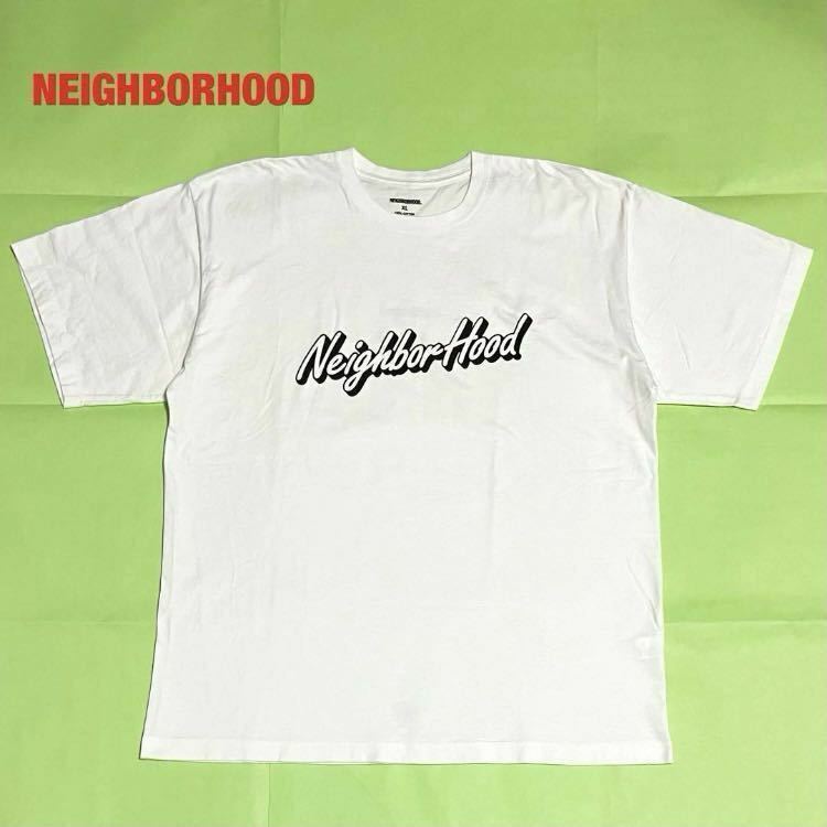 【人気】NEIGHBORHOOD　ネイバーフッド　NH-9 C-TEE　ロゴTシャツ　両面プリント　クルーネック　オーバーサイズ　221PCNH-ST09
