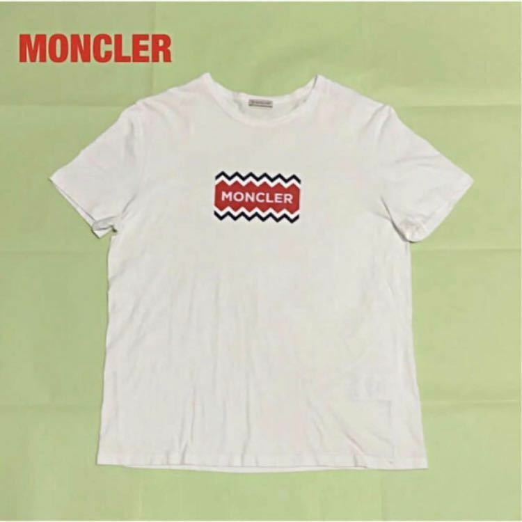 【希少】MONCLER　モンクレール　ロゴTシャツ　マグリア　ブランドロゴ　ロゴパッチ　オーバーサイズ　MAGLIA　E10918037250 8390T