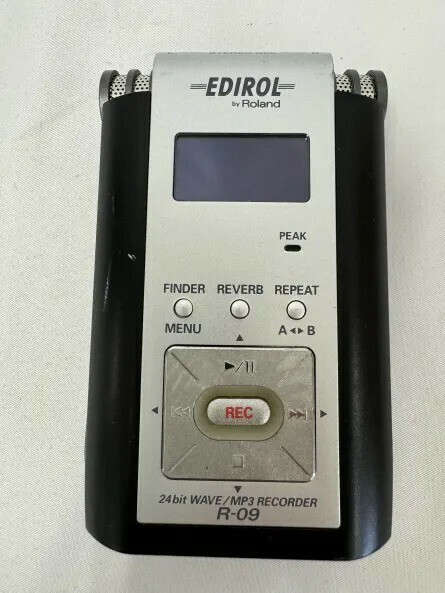 3412　【動作未確認・ジャンク】EDIROL　R-09 24bit WAVE/MP3　レコーダー