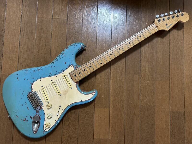 [GT]Fender Japan Stratocaster ST62 SBLフェンダー・ジャパン・ストラトキャスター ソニックブルー MADE IN JAPANのしっかりとした作り!