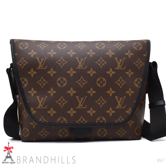 ルイヴィトン ショルダーバッグ メンズ マグネティック メッセンジャー モノグラム マカサー M45557 LOUIS VUITTON 未使用品