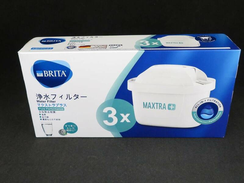 未使用　BRITA ブリタ 浄水フィルター マクストラプラス KBPPCZ3 3個入　*030824