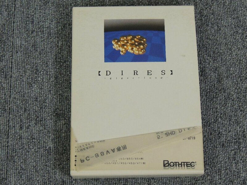 BOTHTEC DIRES 5インチ 2HD 箱付 ジャンク品扱 /PC-88VA