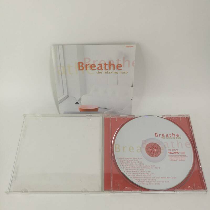 [C0678]CD Breathe the Relaxing Harp Yolanda Kondonassis　/コンドナシス/ヨランダ/CD-80678