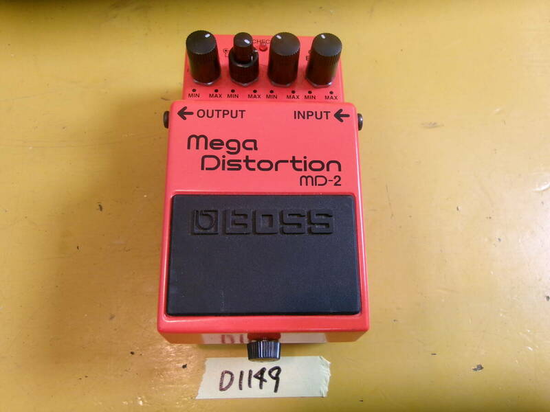 (D-1418)BOSS エフェクター MEGA DISTORTION MD-2 動作未確認 現状品