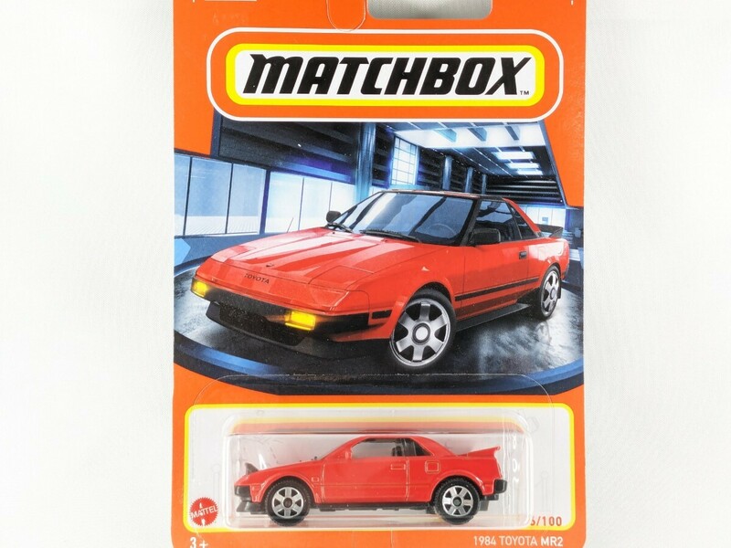 US版 マッチボックス 1984 トヨタ MR2 左ハンドル 赤 Matchbox TOYOTA 30782 HFP24