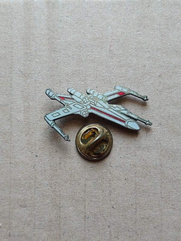 【匿名送ヤマト】1993年製 Star Wars X-wing Xウイング スターウォーズ ピンズ ピンバッチ ピンバッジ ビンテージ レア pins 反乱同盟軍