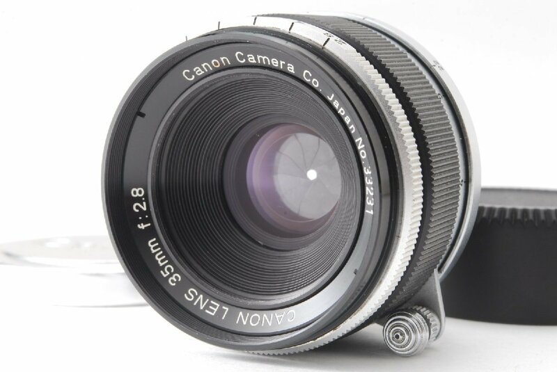 キャノン Canon LENS 35mm F2.8 ライカ L39マウント (132-b39)