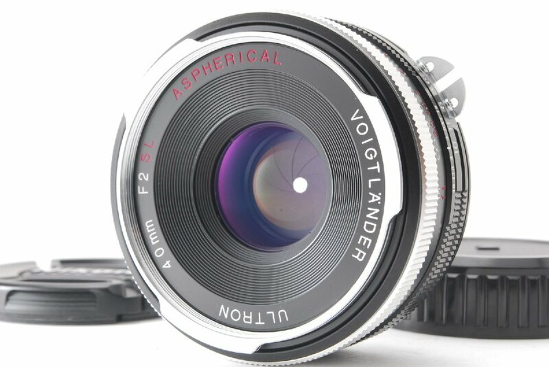 Voigtlander Ultron 40mm F2 SL ニコン用 Nikon レンズ フォクトレンダー (330-b46)
