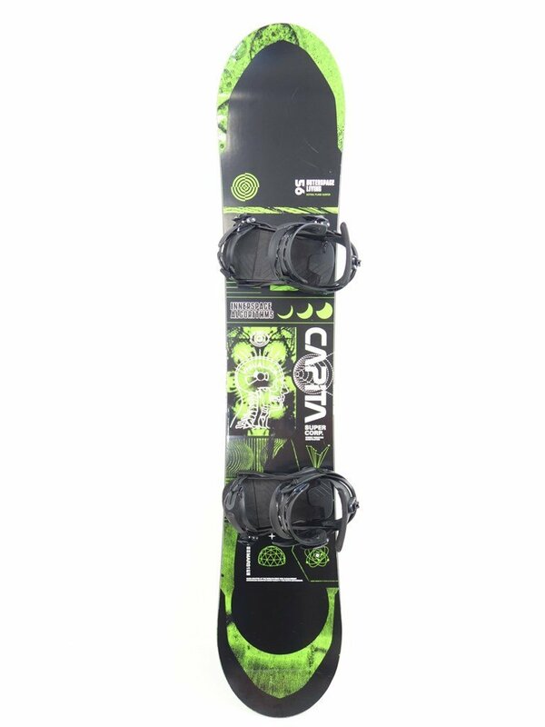 中古 21/22 CAPiTA OUTERSPACE LIVING 156cm SALOMON ビンディング付きスノーボード キャピタ アウタースペースリビング サロモン