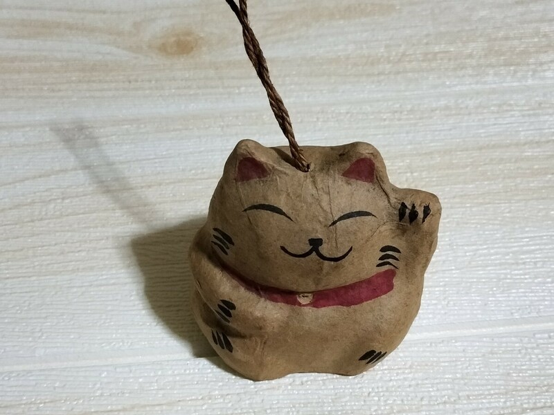 レア！張り子！招き猫！郷土玩具 縁起物 置物 郷土人形！和風！ 民芸品！v1