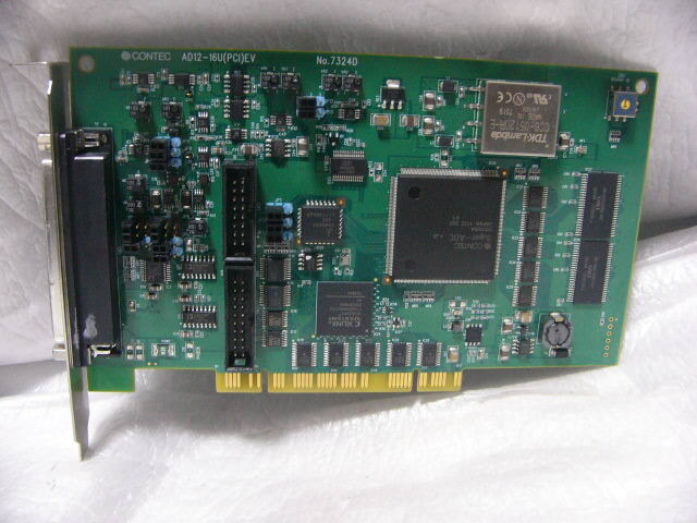 ★動作保証★ CONTEC AD12-16U(PCI)EV AD変換PCIボード 高速高機能