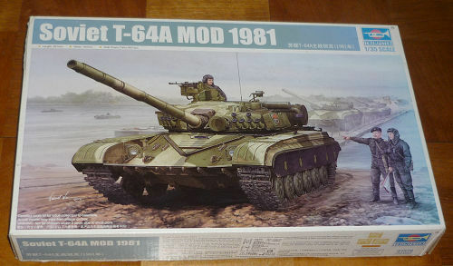 TRUMPETER 1/35 01579 Soviet T-64A MOD 1981